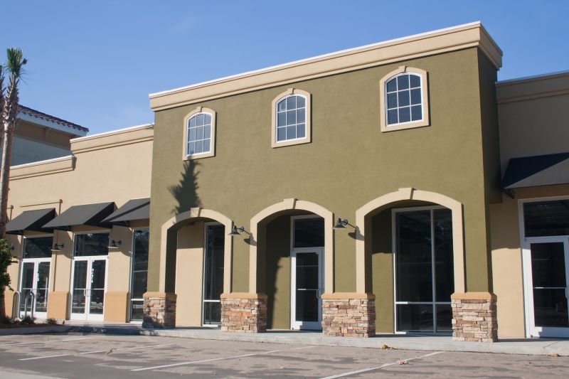 Completed Commercial Stucco